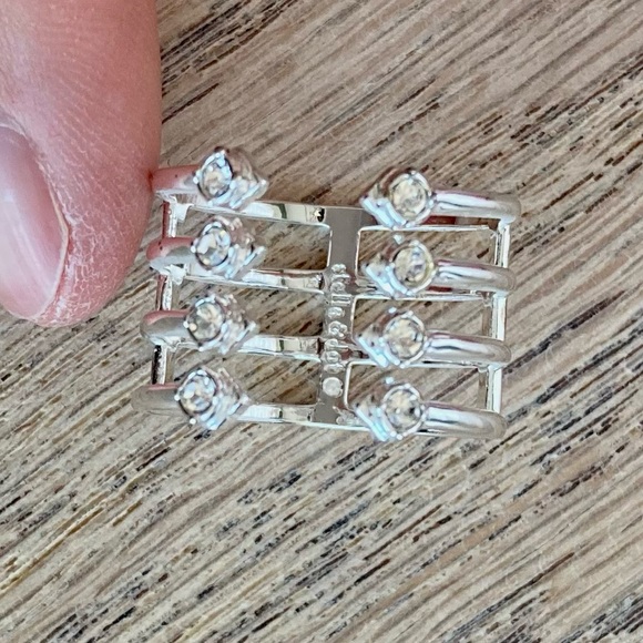 Stella & Dot Gemini Lace Ring - Silver - Picture 3 of 7